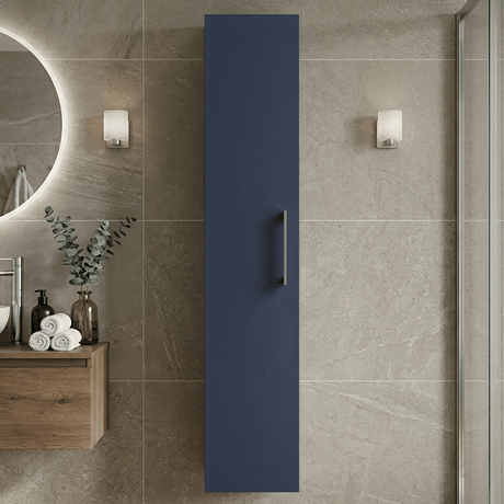 [BFLE2961H716] Bramshall 300mm Wall Hung 1 Door Tall Unit – Choice of Colour and Handle Finish - Silo