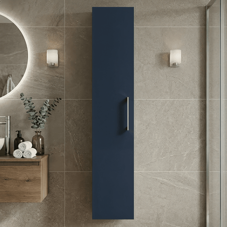 [BFLE2961] Bramshall 300mm Wall Hung 1 Door Tall Unit – Choice of Colour and Handle Finish - Silo