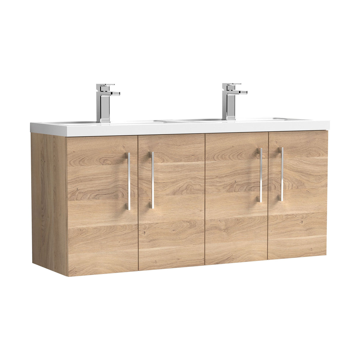 [BFLE3023C2] Bramshall 4 Door Vanity Basin Unit - 1200mm - Choice of Basin and Colour - Cutout