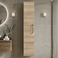 [BFLE3061H1516] Bramshall 300mm Wall Hung 1 Door Tall Unit – Choice of Colour and Handle Finish - Silo