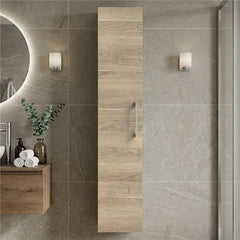 [BFLE3061] Bramshall 300mm Wall Hung 1 Door Tall Unit – Choice of Colour and Handle Finish - Silo