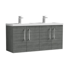 [BFLE523C2] Bramshall 4 Door Vanity Basin Unit - 1200mm - Choice of Basin and Colour - Cutout