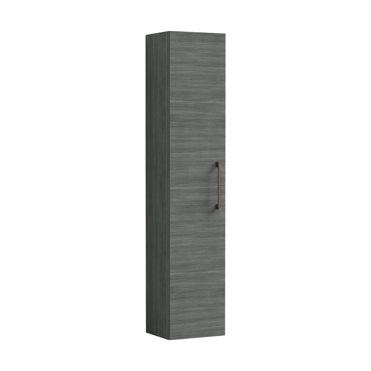 [BFLE561NH1516] Bramshall 300mm Wall Hung 1 Door Tall Unit – Choice of Colour and Handle Finish - Cutout