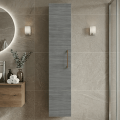 [BFLE561NH1516] Bramshall 300mm Wall Hung 1 Door Tall Unit – Choice of Colour and Handle Finish - Silo