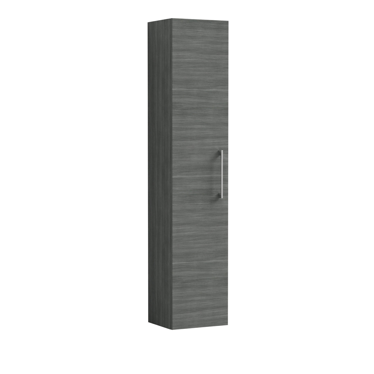 [BFLE561N] Bramshall 300mm Wall Hung 1 Door Tall Unit - Choice of Colour and Handle Finish - Cutout