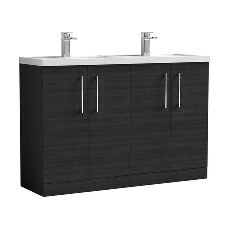 [BFLE603C2] Bramshall Floor Standing 4 Door Vanity Basin Unit - Choice of Colour and Basin Type - Cutout