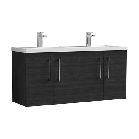 [BFLE623F2] Bramshall 4 Door Vanity Basin Unit - 1200mm - Choice of Basin and Colour - Cutout