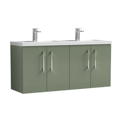 [BFLE823C2] Bramshall 4 Door Vanity Basin Unit - 1200mm - Choice of Basin and Colour - Cutout