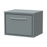 [BFLL2322W] Longnor 1 Drawer Wall Hung Vanity Unit with Worktop, Choice of Size and Colour - Cutout
