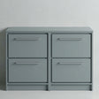 [BFLL2333W2] Balterley 1200mm Framed Design Floor Standing 4 Drawer Vanity with Worktop - Coastal Grey - Silo