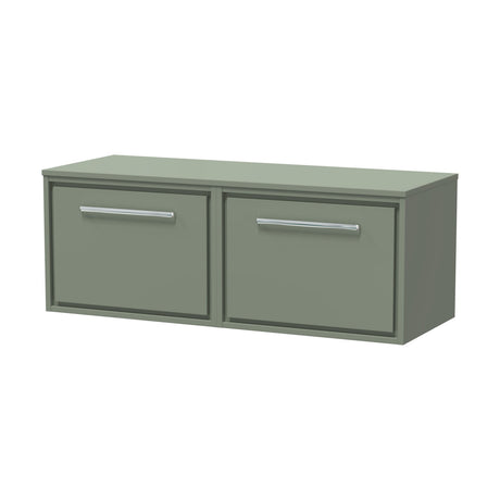 [BFLL3122W2] Longnor 1 Drawer Wall Hung Vanity Unit with Worktop, Choice of Size and Colour - Cutout