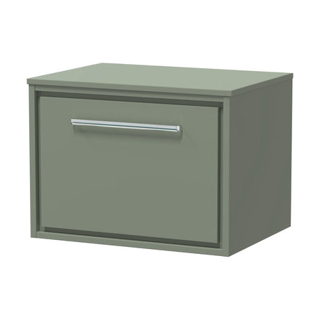 [BFLL3122W] Longnor 1 Drawer Wall Hung Vanity Unit with Worktop, Choice of Size and Colour - Cutout