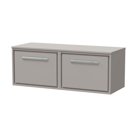 [BFLL3222W2] Longnor 1 Drawer Wall Hung Vanity Unit with Worktop, Choice of Size and Colour - Cutout