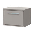 [BFLL3222W] Balterley 600mm Framed Design Wall Hung Single Drawer Vanity with Worktop - Pebble Grey - Cutout
