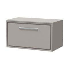 [BFLL3225W] Longnor 1 Drawer Wall Hung Vanity Unit with Worktop, Choice of Size and Colour - Cutout