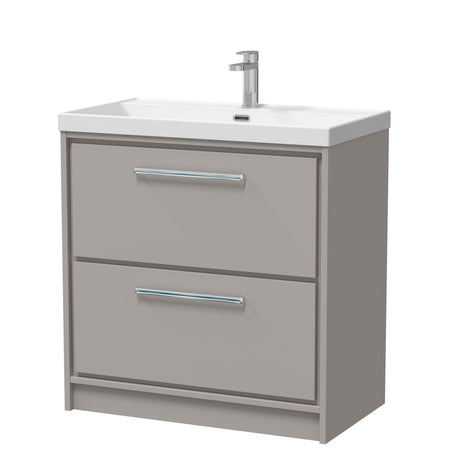 Longnor Floor Standing 2 Drawer Vanity Unit - Choice of Colour, Basin Type and Size