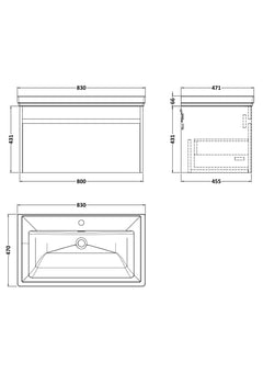 [BFLW3096A] Line Drawing
