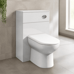 [BFOR142] Hamstall WC Unit, Gloss White, Choice of Size