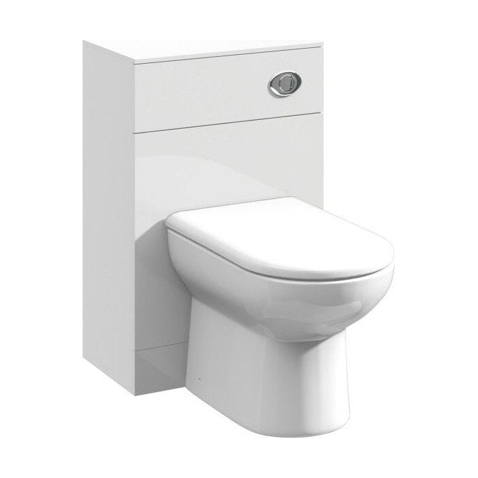 [BFOR143] Slimline WC Unit   - 600mm - Gloss White - Cutout