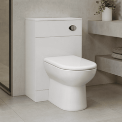 [BFOR143] Hamstall WC Unit, Gloss White, Choice of Size