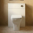 [BFOR143] Slimline WC Unit   - 600mm - Gloss White - Silo