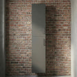 [BFOR1461] Hamstall Modern Bathroom Tall 2-Door Storage Unit – 350 x 300mm, Dark Grey - Silo