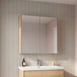 [BFPF1817] Winshill Wall Hung Mirror Cabinet Unit, 600mm, Choice of Colour - Silo