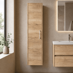 [BFPF1861] Winshill Wall Hung 1 Door Tall Cabinet, 350mm, Choice of Colour