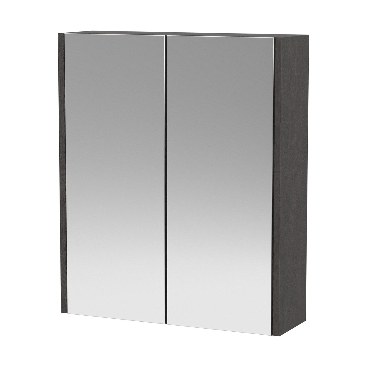 [BFPF2217] Winshill Wall Hung Mirror Cabinet Unit, 600mm, Choice of Colour - Cutout