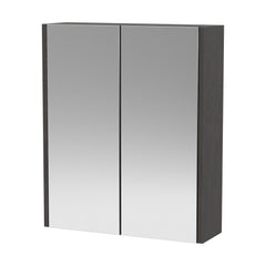 [BFPF2217] Winshill Wall Hung Mirror Cabinet Unit, 600mm, Choice of Colour - Cutout