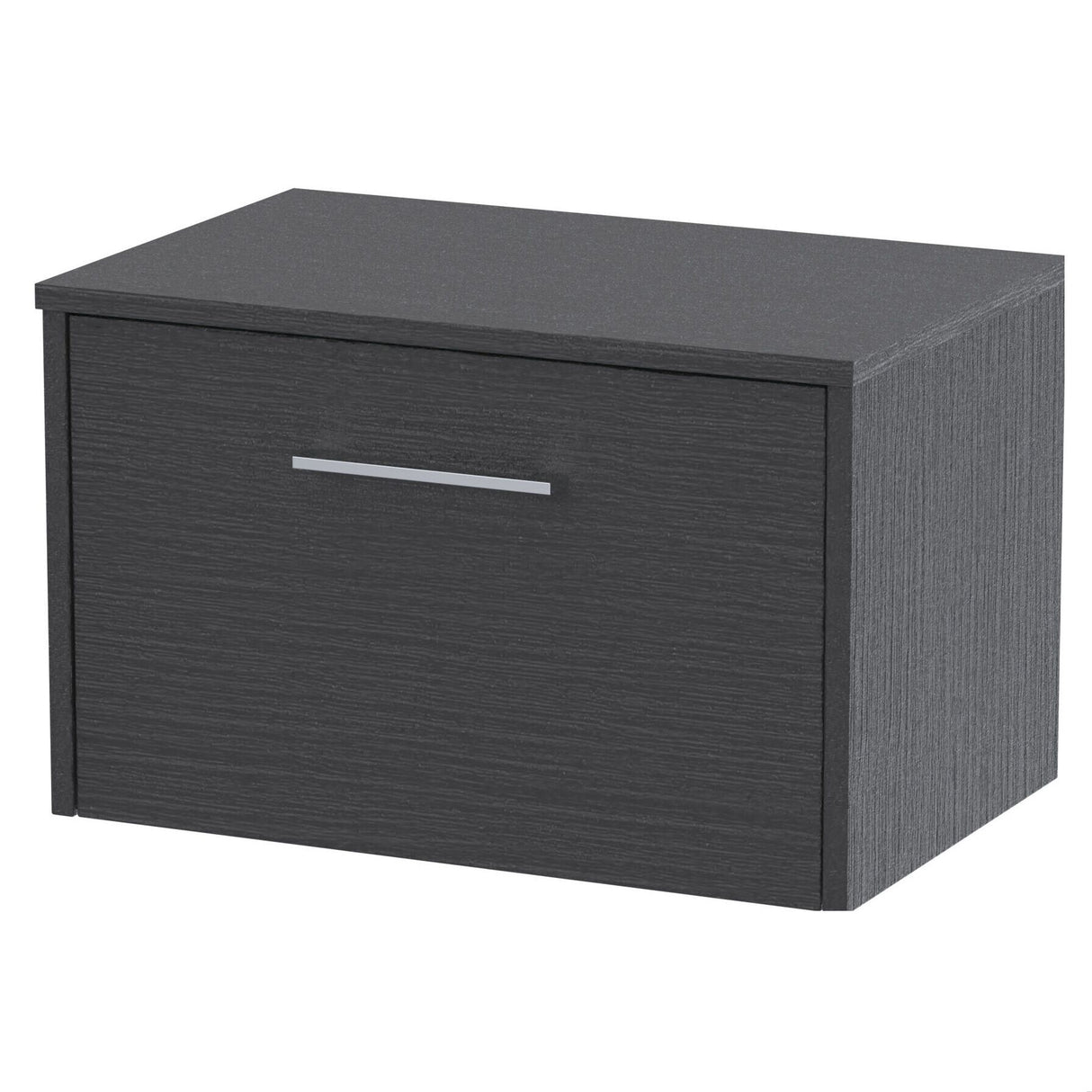 [BFPF2222W] Winshill Contemporary 1 Drawer Wall Hung Vanity Unit with Worktop - Choice of Size and Colour - Cutout