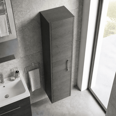 [BFPF2261] Winshill Wall Hung 1 Door Tall Cabinet, 350mm, Choice of Colour