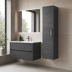 [BFPF2261] Winshill Wall Hung 1 Door Tall Cabinet, 350mm, Choice of Colour