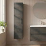 [BFPF2261] Winshill Wall Hung 1 Door Tall Cabinet, 350mm, Choice of Colour - Silo