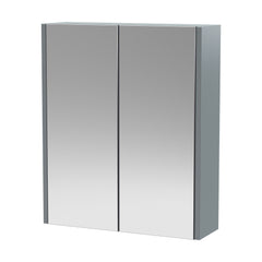 [BFPF2317] Winshill Wall Hung Mirror Cabinet Unit, 600mm, Choice of Colour - Cutout