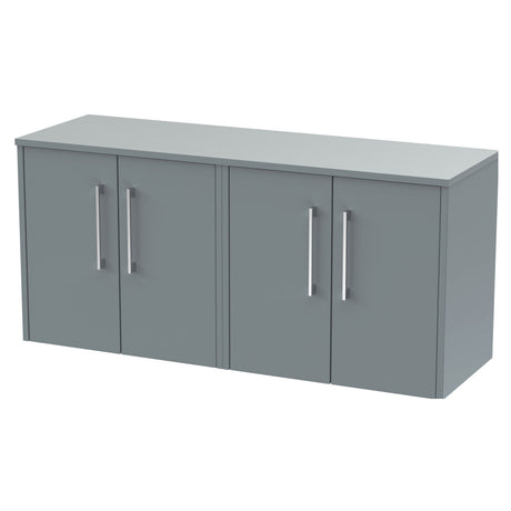 [BFPF2323W2] Winshill Contemporary 1200mm Wall Hung Vanity Unit with Worktop - Choice of Colour - Cutout