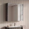 [BFPF2617] Winshill Wall Hung Mirror Cabinet Unit, 600mm, Choice of Colour - Silo