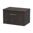 [BFPF2622W] Winshill Contemporary 1 Drawer Wall Hung Vanity Unit with Worktop, 600mm - Cutout