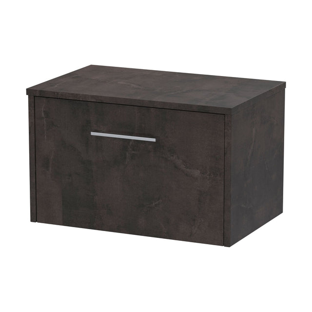 [BFPF2622W] Winshill Contemporary 1 Drawer Wall Hung Vanity Unit with Worktop, 600mm - Cutout