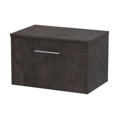 [BFPF2622W] Winshill Contemporary 1 Drawer Wall Hung Vanity Unit with Worktop - Choice of Size and Colour - Cutout