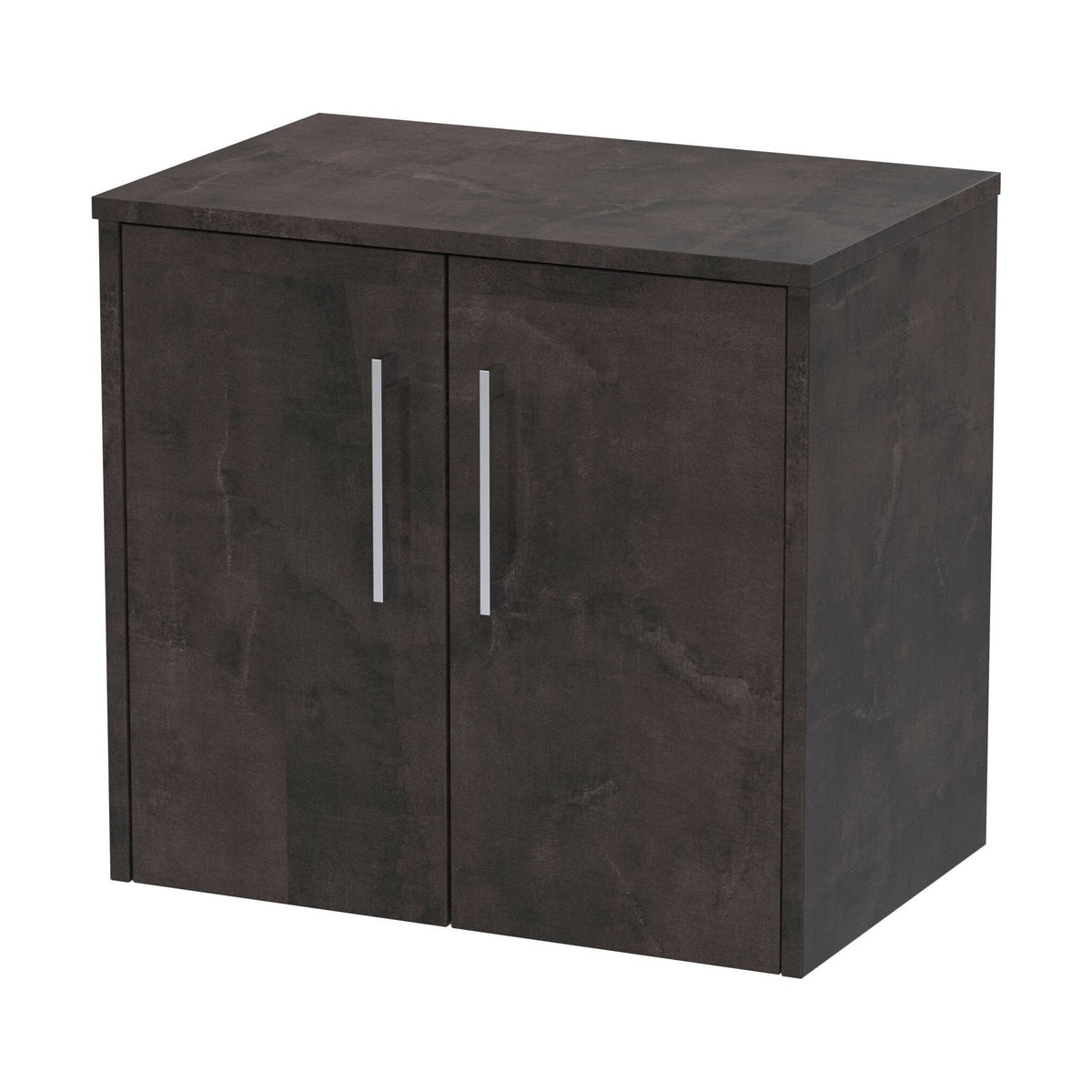 [BFPF2623W] Winshill Contemporary 2 Door Wall Hung Vanity Unit with Worktop - Choice of Colour - Cutout