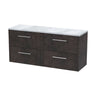 [BFPF2624LBG2] Winshill Contemporary 4 Drawer Wall Hung Vanity Unit with Bellato Grey Laminate Worktop - Choice of Colour - Cutout