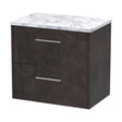 [BFPF2624LCM] Winshill Contemporary 2 Drawer Wall Hung Vanity Unit with Laminate Worktop, 600mm - Cutout