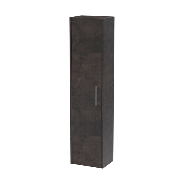 [BFPF2661] Winshill Wall Hung 1 Door Tall Cabinet - Metallic Slate - 350mm - Cutout