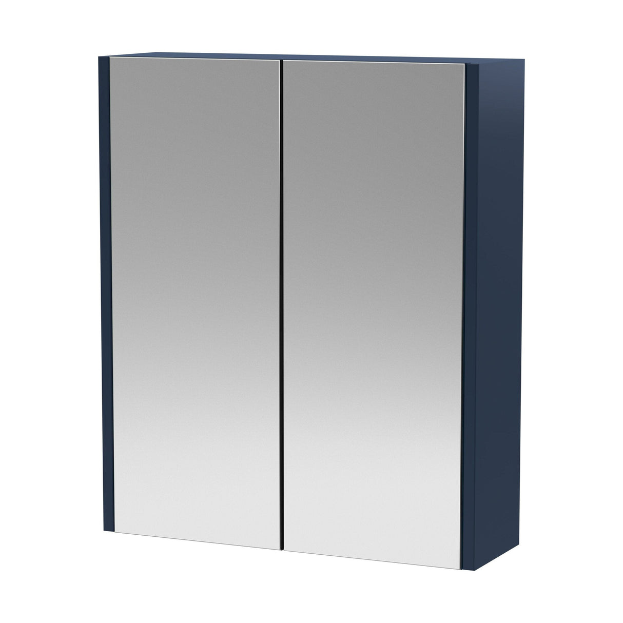 [BFPF2917] Winshill Wall Hung Mirror Cabinet Unit, 600mm, Choice of Colour - Cutout