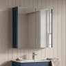 [BFPF2917] Winshill Wall Hung Mirror Cabinet Unit, 600mm, Choice of Colour - Silo