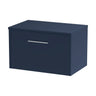 [BFPF2922W] Winshill Contemporary 1 Drawer Wall Hung Vanity Unit with Worktop - Choice of Size and Colour - Cutout