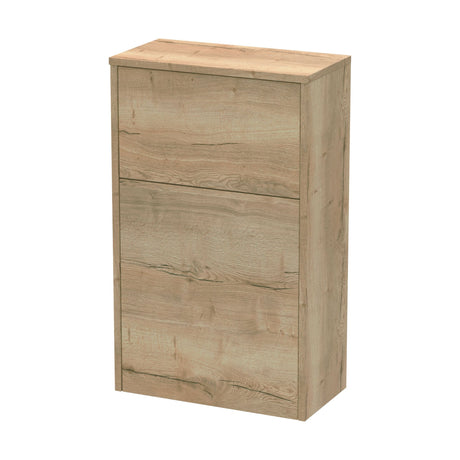 [BFPW1841] Edge/Power Floor Standing WC Toilet Unit (Pan & Cistern Not Included), 500mm - Woodgrain Autumn Oak - Balterley - Cutout