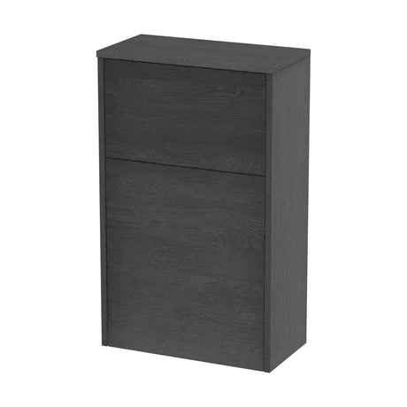 [BFPW2241] Floor Standing WC Toilet Unit (Pan & Cistern Not Included), 500mm - Woodgrain Graphite Grey - Cutout