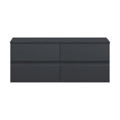 [BFRA1404W2] Mavesyn Contemporary 4 Drawer Wall Hung Vanity Unit with Worktop - Choice of Colour - Cutout